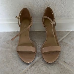 Michael Kors light blush 2.5 inch heels